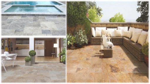 Traverten Zemin Kaplama